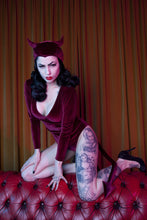 Load image into Gallery viewer, Bettie Page Devil Outfit