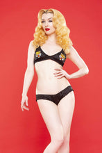 Load image into Gallery viewer, Bettie Page Tiger Frill Brief