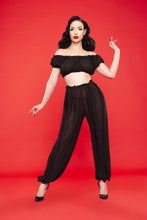 Load image into Gallery viewer, Bettie Page Retro Lounge Top