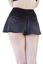 Load image into Gallery viewer, black retro french knickers tap pants button side bettie page satin