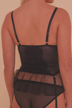Load image into Gallery viewer, Felicity Hayward Anna Lace and Mesh Basque