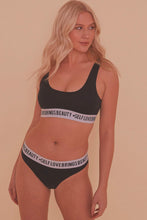 Load image into Gallery viewer, Felicity Hayward Self Love Black Crop Top