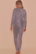 Load image into Gallery viewer, Felicity Hayward Farouz Silver Disco Jumpsuit Curve