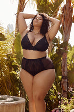 Load image into Gallery viewer, Gabi Fresh Bella Lace High Waist Brief Black