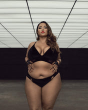 Load image into Gallery viewer, Gabi Fresh Erin Black Velvet Brief