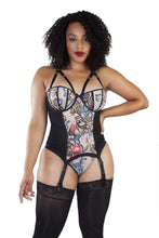 Load image into Gallery viewer, Gabi Fresh Celeste Sequined Embroidered Basque