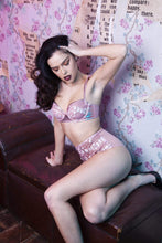 Load image into Gallery viewer, Peek & Beau Quinn Pink leatherette and lace bra A - E