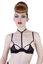 Load image into Gallery viewer, Peek & Beau Wanda Quarter Cup with Fishnet Panel
