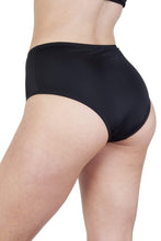 Load image into Gallery viewer, Peek & Beau Méret Black Zip Front High Waist Brief