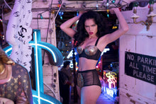 Load image into Gallery viewer, Peek & Beau - Tallulah Ruched Gold Sequin Bra