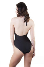 Load image into Gallery viewer, Peek & Beau Gold Fishnet One Piece Swimsuit