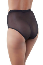 Load image into Gallery viewer, Peek & Beau - Tallulah Ruched Tulle Gold Sequin Brief