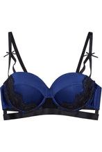 Load image into Gallery viewer, Tabitha Blue Embroidery Bra core A - D