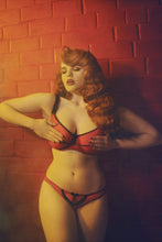 Load image into Gallery viewer, Miranda Red Bra Full Bust DD - G