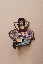 Load image into Gallery viewer, My Pussy My Rules Enamel Pin