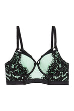 Load image into Gallery viewer, Hedy Mint Lace Bra