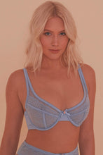 Load image into Gallery viewer, Felicity Hayward Sybil Blue High Apex Bra