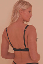 Load image into Gallery viewer, Jaquelina Mustard Contrast Plunge Bra Core