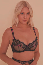 Load image into Gallery viewer, Monica Ribbon Slot Lace Bra Core