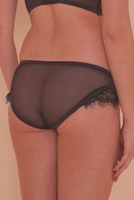 Load image into Gallery viewer, Bernadette Black Corset Front Brief