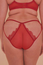 Load image into Gallery viewer, Caroline Folded Satin Strappy Back Brazilian