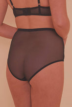 Load image into Gallery viewer, Emelda Lilac Satin and lace ring detail HW pant