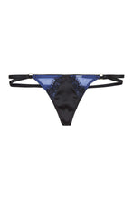 Load image into Gallery viewer, Indigo Curve Lace Picot Thong