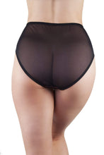Load image into Gallery viewer, Irena Rust Satin & Lace High Waist Brief