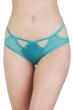 Load image into Gallery viewer, Junko Turquoise Origami Cut-Out Brief