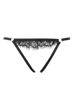 Load image into Gallery viewer, Venus Black Lace Open Brief
