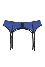Load image into Gallery viewer, Indigo Lace Picot Suspender