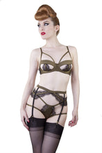 Load image into Gallery viewer, Alexa Black/Olive Suspender