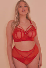 Load image into Gallery viewer, Eddie Crossover Wrap Bra Curve