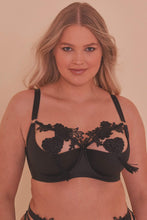 Load image into Gallery viewer, Virginia Guipure Quarter Cup Bra Curve