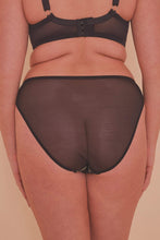Load image into Gallery viewer, Jaquelina Mustard Contrast Brazilian Brief Curve