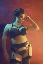 Load image into Gallery viewer, Indigo Curve Lace Picot Brief