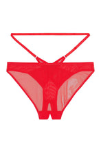 Load image into Gallery viewer, Eddie Crossover Wrap Crotchless Brazilian Brief Core