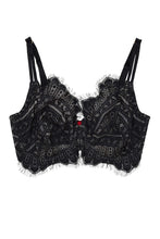 Load image into Gallery viewer, Aida Eyelash Lace Fuller Bust Bra DD - G Cups