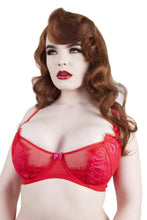 Load image into Gallery viewer, Love Pink/Red Bra DD-G Cups