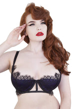 Load image into Gallery viewer, Sheba Purple Lace Bra DD-G