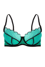 Load image into Gallery viewer, Kendra Emerald Scalloped DD-F Bra