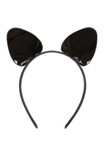 Load image into Gallery viewer, Regalia Cat Ear Headband Black