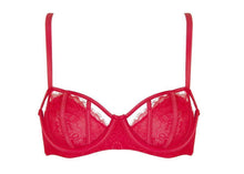 Load image into Gallery viewer, Angelina Red Cut Out Bra