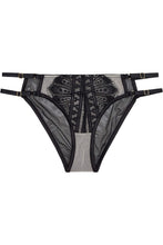 Load image into Gallery viewer, Sky Pearl Lace Harness Curve Brief