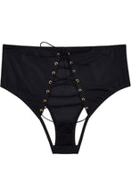 Load image into Gallery viewer, Peek & Beau Inez Crossover lace up detail HW brief