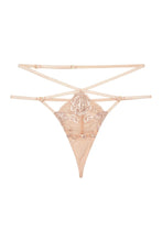 Load image into Gallery viewer, Wolf & Whistle Grace Blush Embroidered Thong