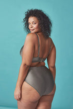Load image into Gallery viewer, Wolf & Whistle Curve khaki high waist brief