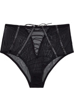 Load image into Gallery viewer, Peek & Beau Quinn Black leatherette HW Brief