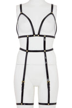 Load image into Gallery viewer, Regalia Open Harness Bra With Leg Cuffs
