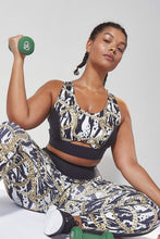 Load image into Gallery viewer, Wolf & Whistle Curve Zebra Chain Bra